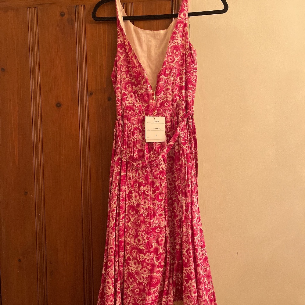 Plenty Pink Flower sun  Dress